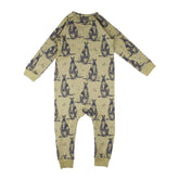 Pamuklu bebek tulumu (organik)